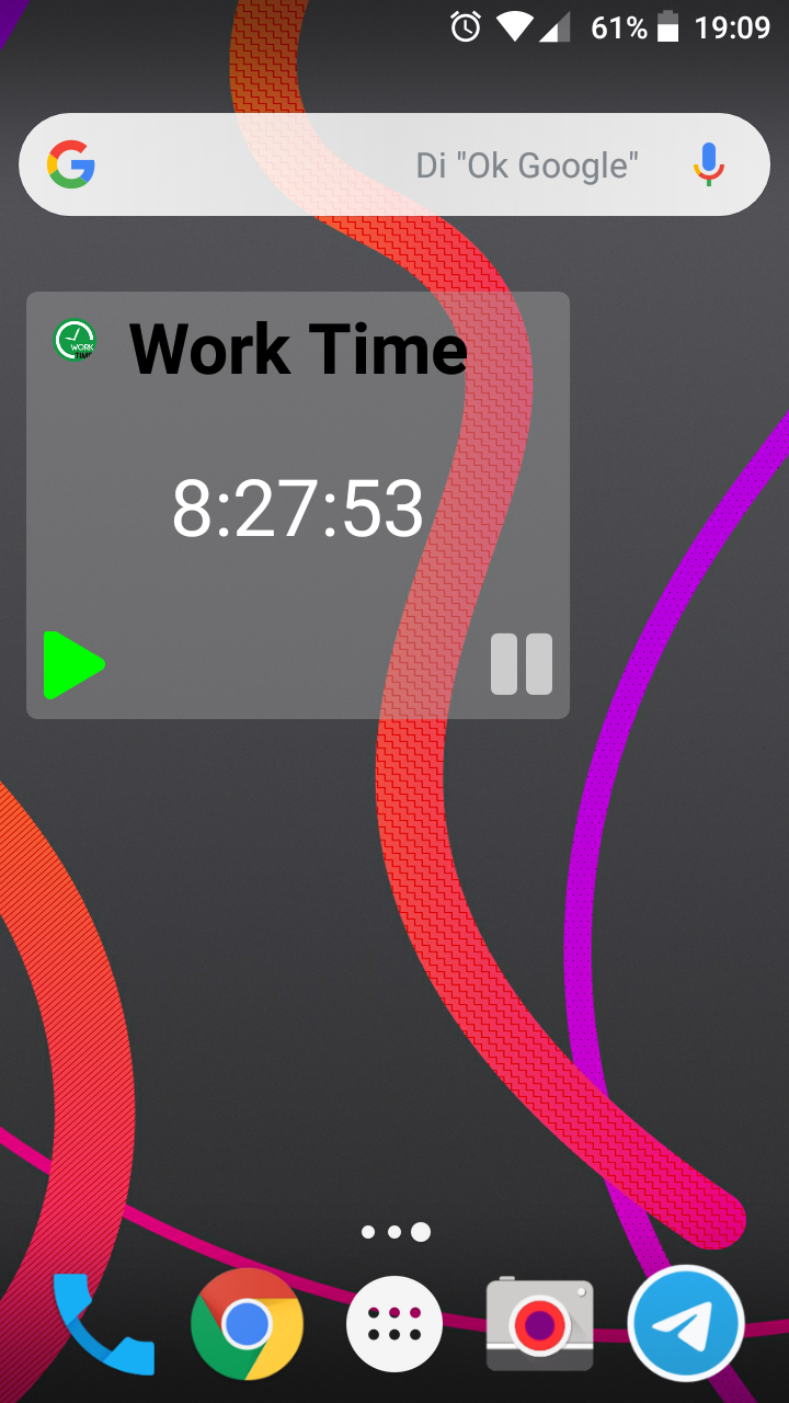 Work Time App Widget
